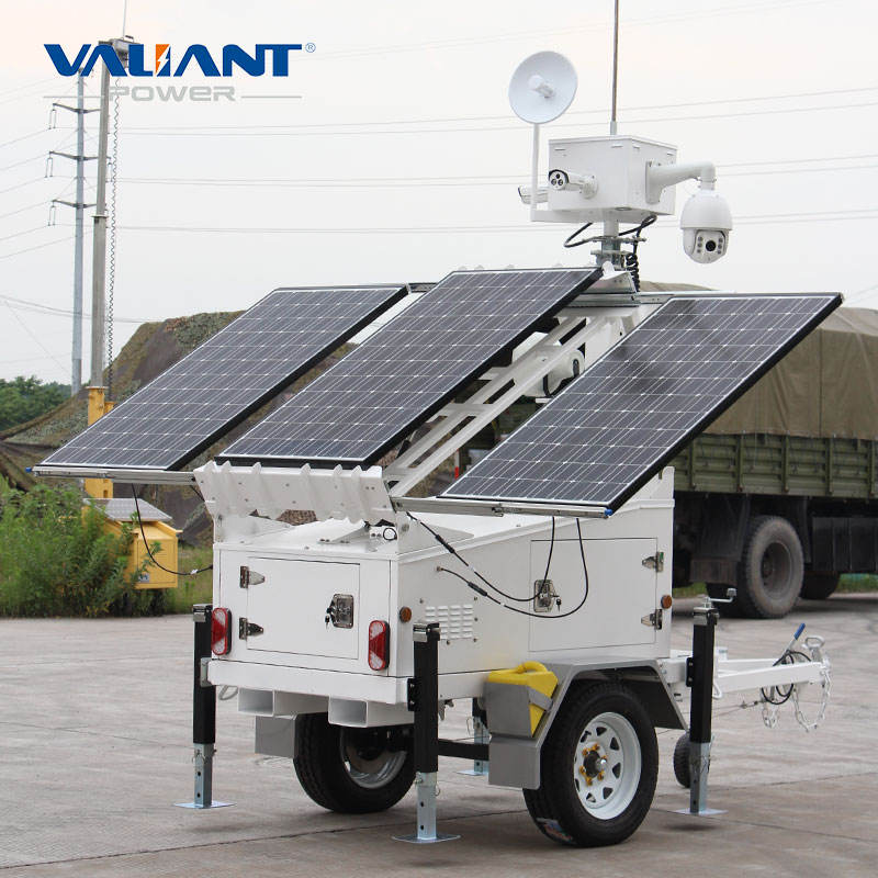 Innovative Technology Cctv Solar Trailer Innovative Technology Solar Camera Cctv Trailer