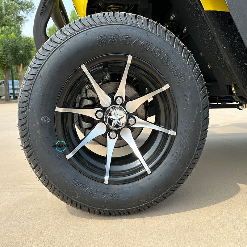 8-Seater Solar Powered Electric Golf Carts Sightseeing Carts for Golf Course Made in