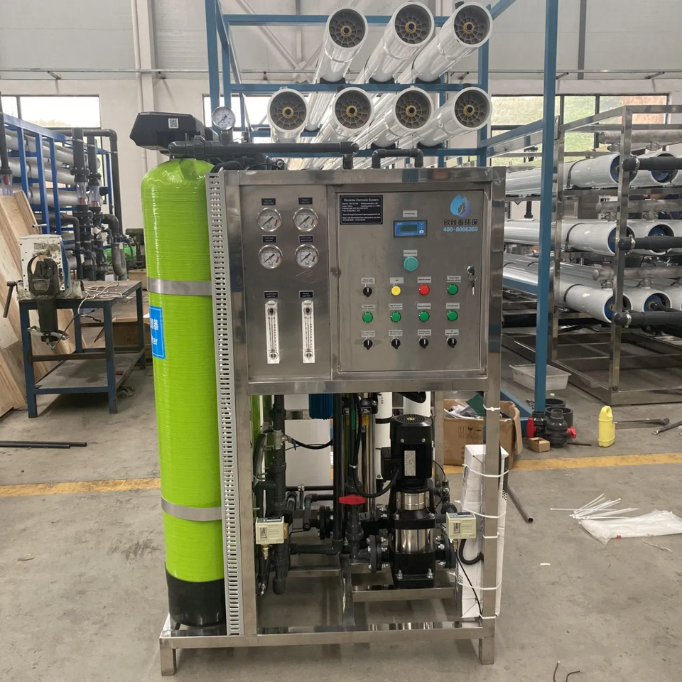 Borehole Spring Water 250l 500l Osmosis Inversa Reverse Osmosis System Water Treatment Machinery Filter Purification