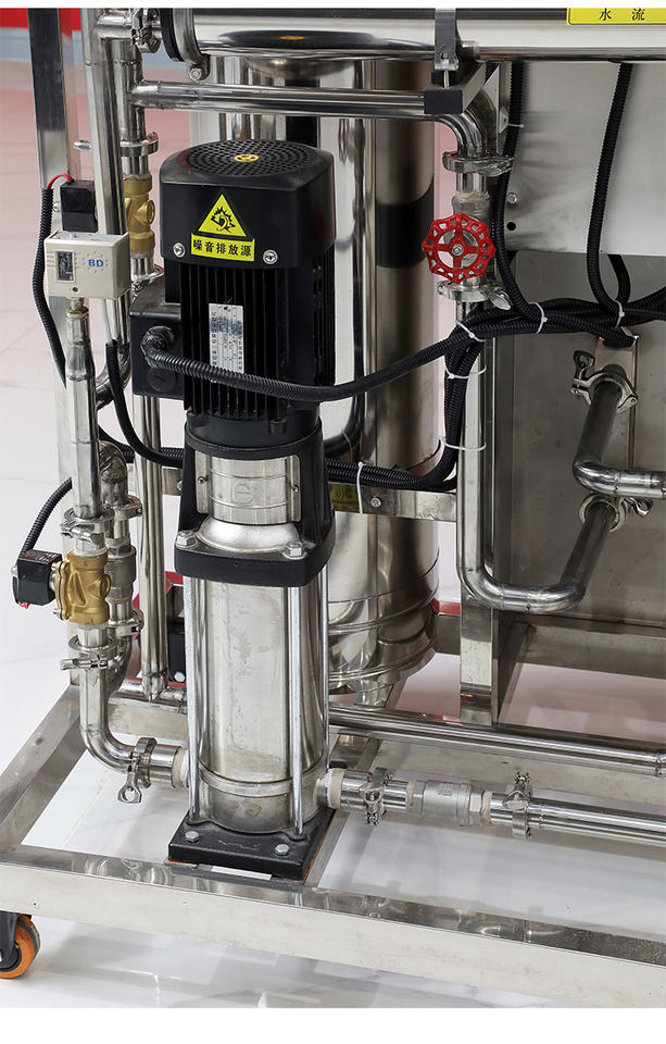 Commercial Reverse Osmosis Water Filter System 500LPH with Pump PLC 220V 1-Year Warranty