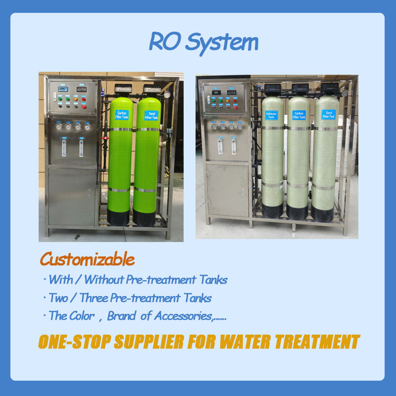 Small RO Water Treatment Equipment Groundwater Well Water RO Purification System
