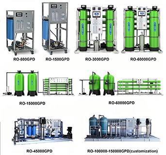 Small RO Water Treatment Equipment Groundwater Well Water RO Purification System