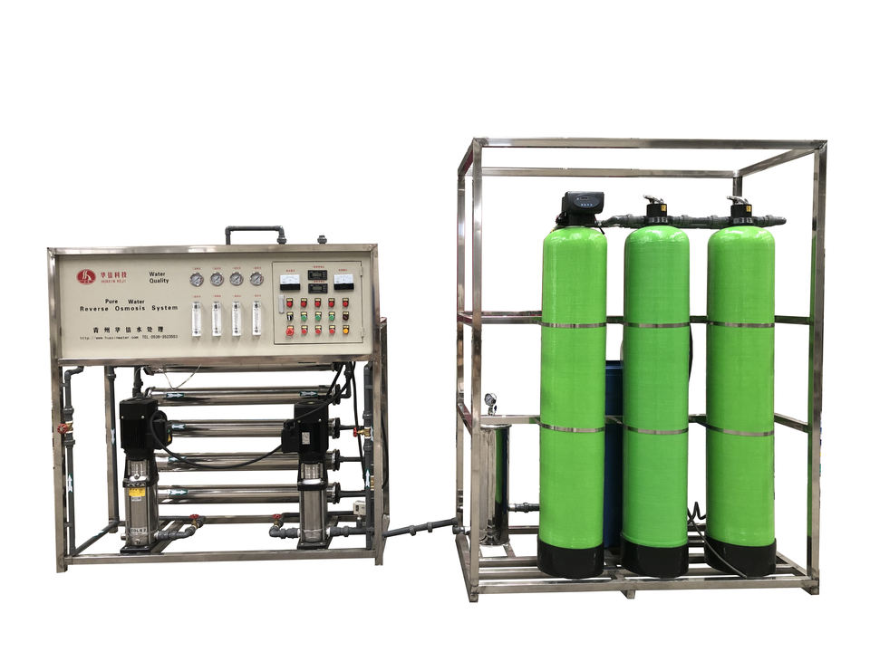 RO 3 Ton Reverse Osmosis Purified / Water Treatment 3000L/H / Industrial Pure Water Machine Drinking Water