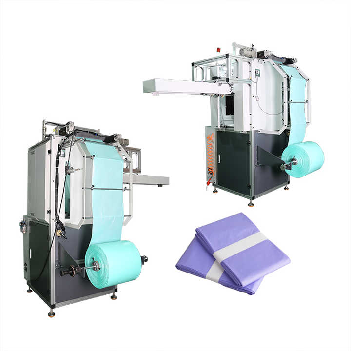 Full Automatic Diaper Pail Refill Bags Folding Machine Plastic Garbage Bag Making Machine
