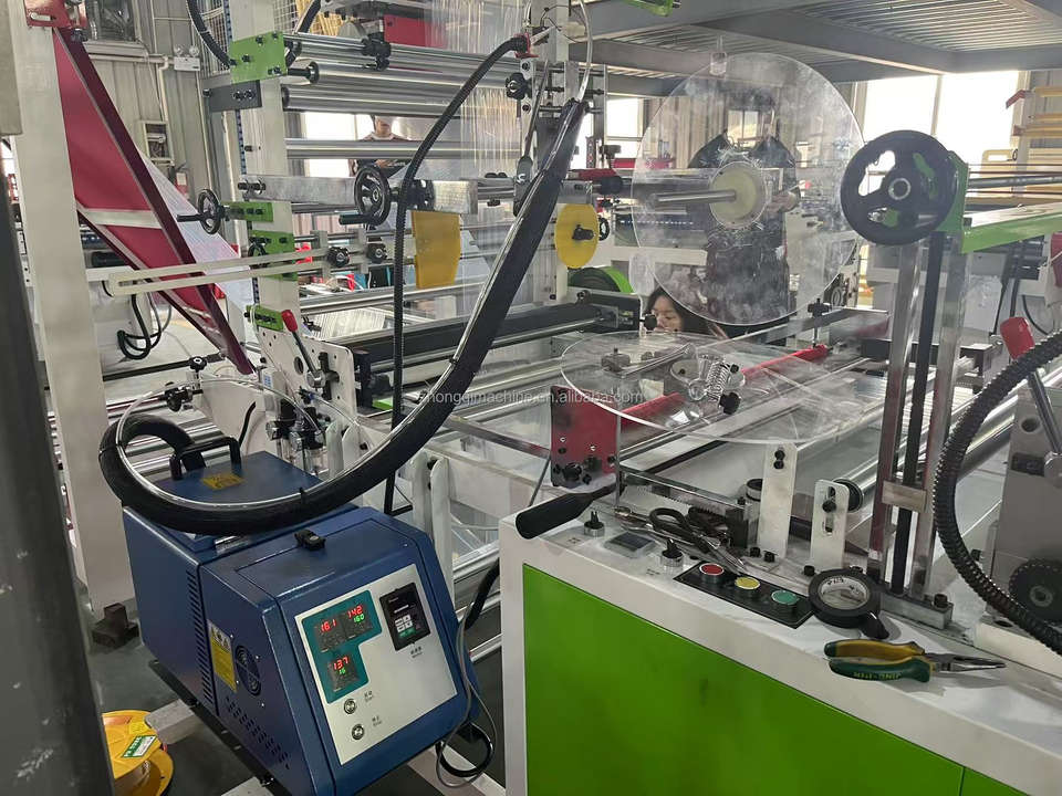 Fully Automatic with Servo Motor Side Sealing Plastic Bag Making Machine