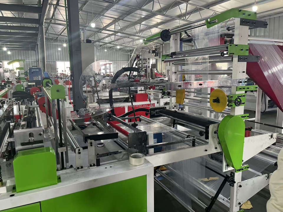 Fully Automatic with Servo Motor Side Sealing Plastic Bag Making Machine