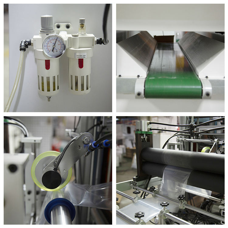 High Speed Medical Bag Making Machine Plastic Garbage Bag Folding Machine