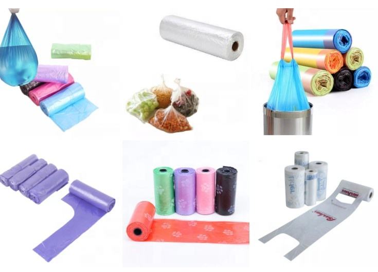 Fully Automatic Garbage Bags Table Sheets on Roll Making Machine With V C N M Shape Folding Unit Coreless Tablecloth Machine