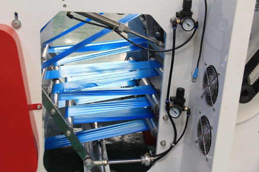 Automatic High Speed Plastic Coreless Rolling Garbage Bag Making Machine