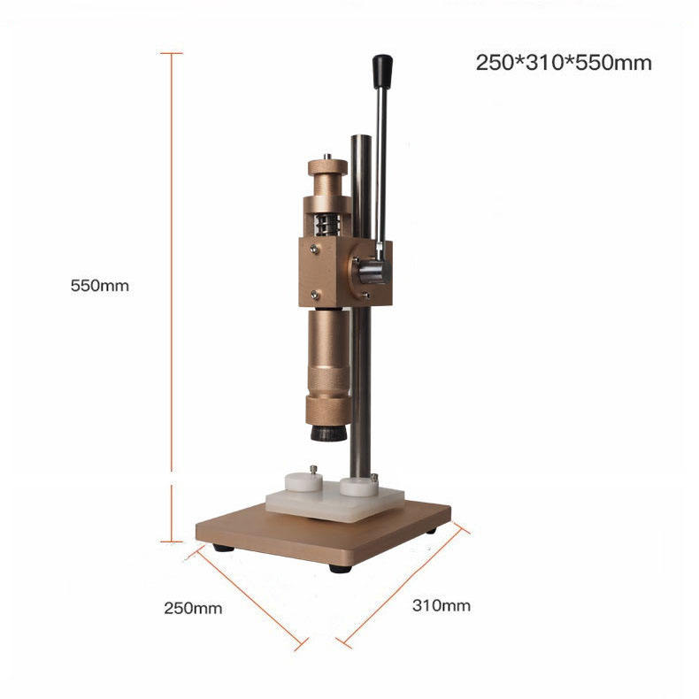 Desk Top Perfume Bottle Capping Machine 13mm 15mm 17mm Manual Perfume Bottle Closing Machine for Perfume Bottle