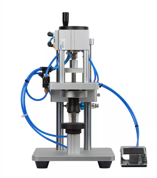 Automatic Packaging Spray Perfume Bottle Sealing Capping Crimping Machine