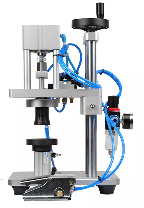 Automatic Packaging Spray Perfume Bottle Sealing Capping Crimping Machine