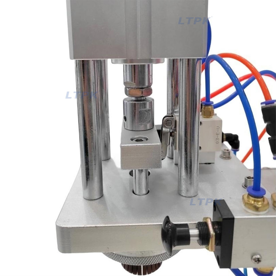 Pneumatic Pump Sprayer Vial Capper Capping for Small Perfume Bottle Crimping Machine