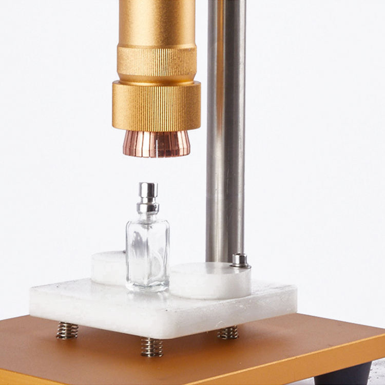 Manual Capping Machine Aluminum Perfume Bottle Collar Pressing Machine Manual Crimping Machine for Perfume Spray Bottle