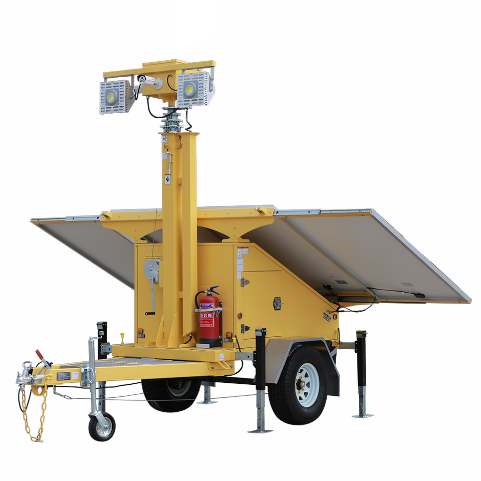 Surveillance Solar Trailer for 4g Security Camera