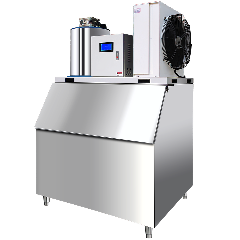 500kg 1Ton 2Ton 3Ton 5Ton Sea Salt Water Flake Ice Maker Machine Snow Flake Ice Making Machine