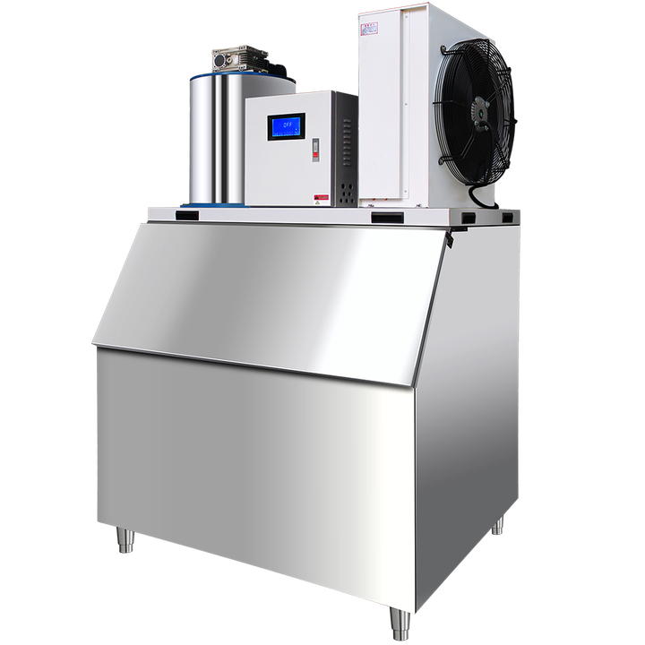 500kg 1Ton 2Ton 3Ton 5Ton Sea Salt Water Flake Ice Maker Machine Snow Flake Ice Making Machine