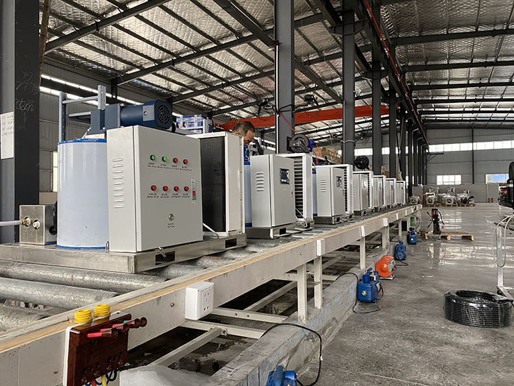 500kg 1Ton 2Ton 3Ton 5Ton Sea Salt Water Flake Ice Maker Machine Snow Flake Ice Making Machine