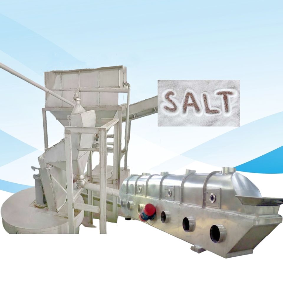 Commercial 3T/H Edible Salt Making Plant Sea Salt Processing Cleaning Machine Rock Salt Crushing Washing Equipment