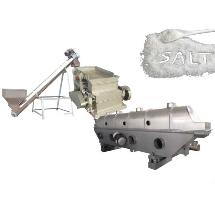 Commercial 3T/H Edible Salt Making Plant Sea Salt Processing Cleaning Machine Rock Salt Crushing Washing Equipment