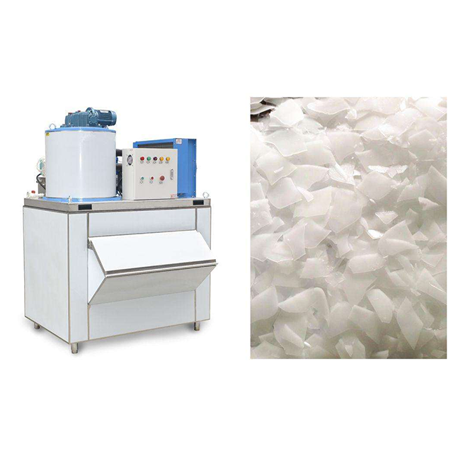 Loman Original Commercial Industrial Sea Salt Water Flake Chips Slice Ice Maker Making Machine With Lowest