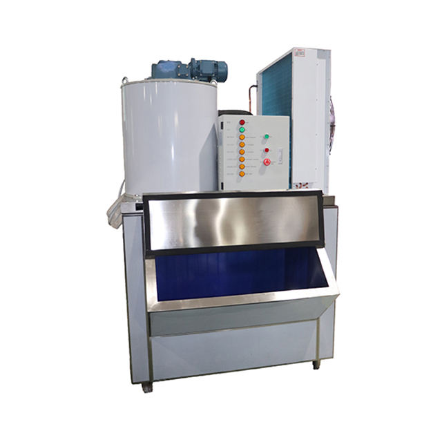 Loman Original Commercial Industrial Sea Salt Water Flake Chips Slice Ice Maker Making Machine With Lowest