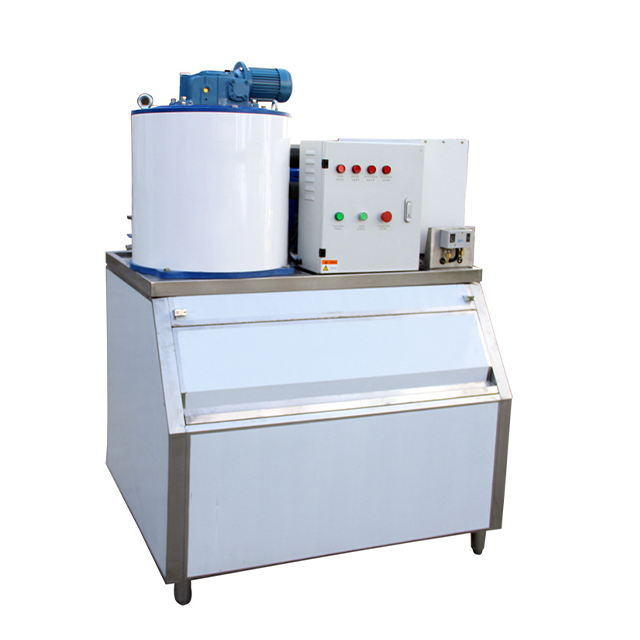 Loman Original Commercial Industrial Sea Salt Water Flake Chips Slice Ice Maker Making Machine With Lowest
