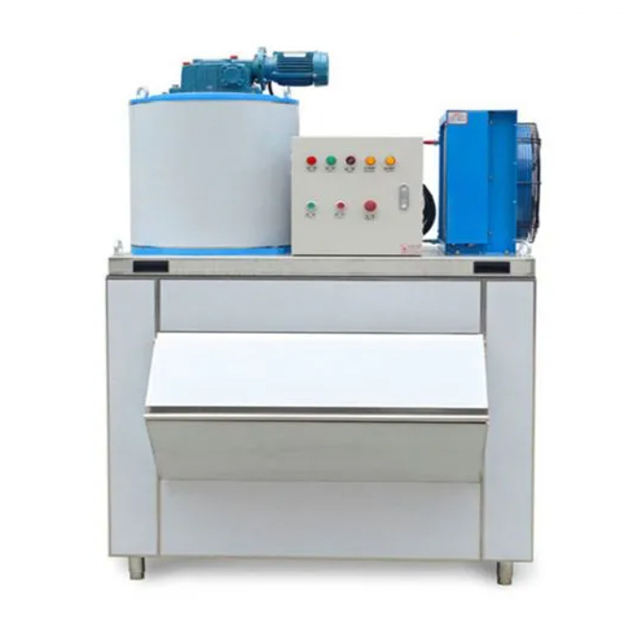 Loman Original Commercial Industrial Sea Salt Water Flake Chips Slice Ice Maker Making Machine With Lowest