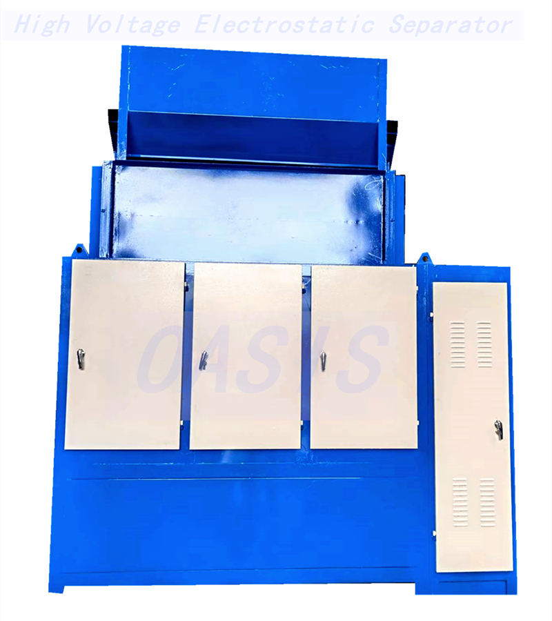 Electrostatic Separator for Wolframite Processing Plant High Voltage Electrostatic Separator