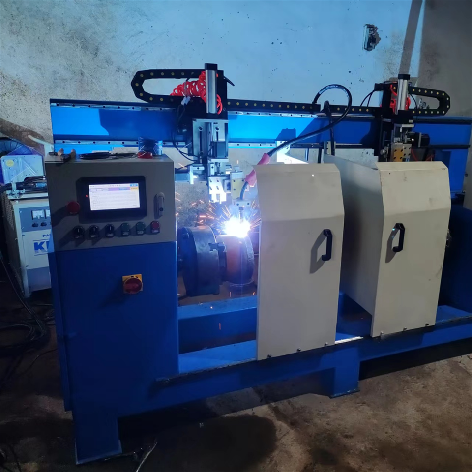 Pressure Vessel SS Steel TIG/MIG Automatic Rotary Seam Welding Machine Customized Rotary Seam Welder