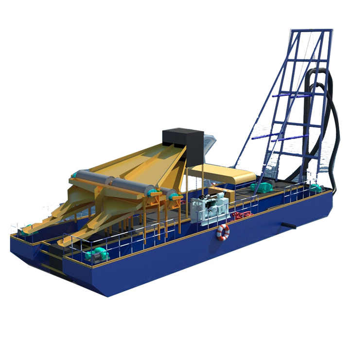 10/8 Inch Gold and Diamond Jet Suction Dredger for Sand Dredging