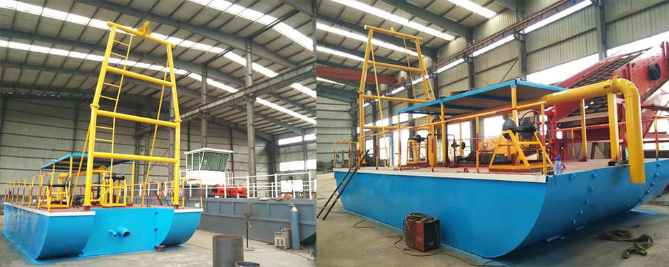 10/8 Inch Gold and Diamond Jet Suction Dredger for Sand Dredging