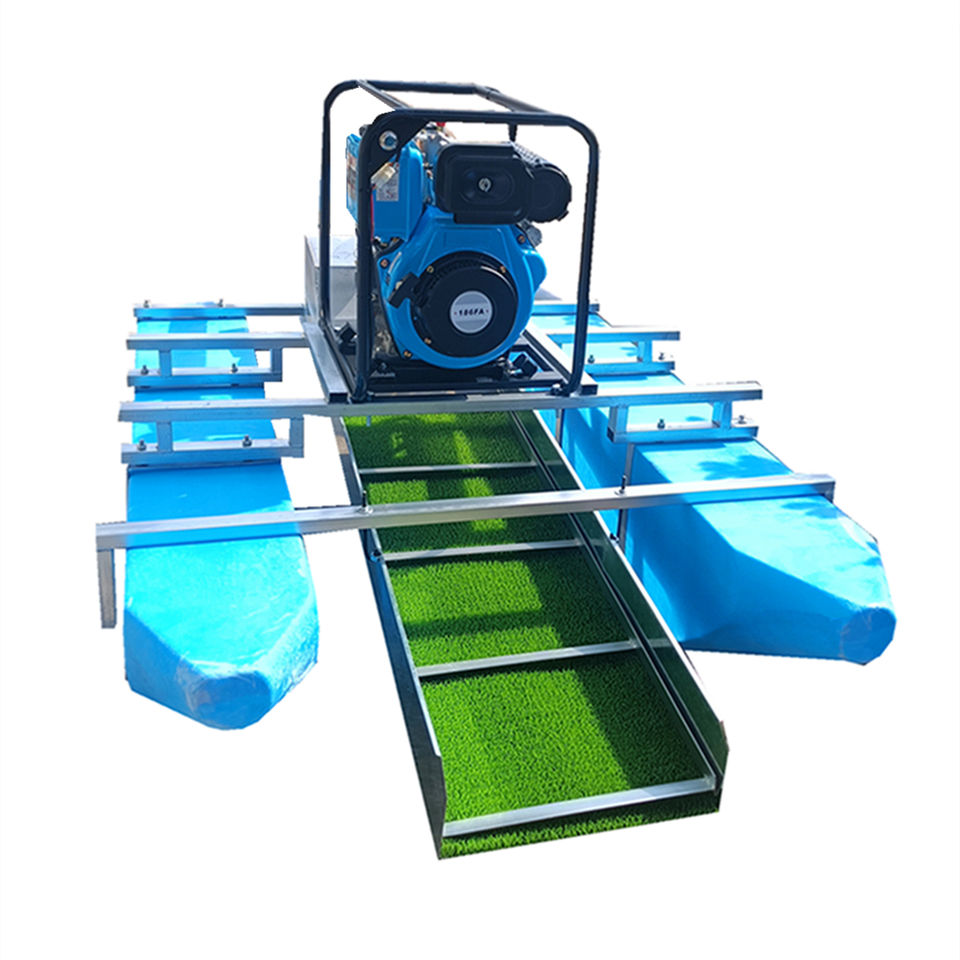 4 Inch Gold Dredging Equipment Gasoline Engine Core Gold Separation Small Boat Ship Dredger