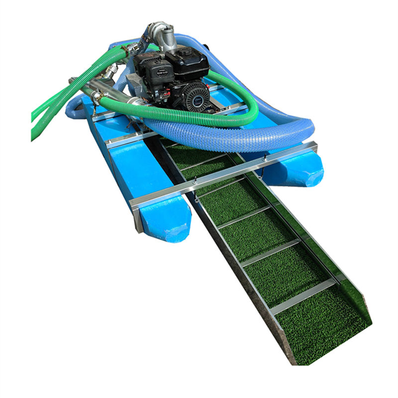 4 Inch Gold Dredging Equipment Gasoline Engine Core Gold Separation Small Boat Ship Dredger