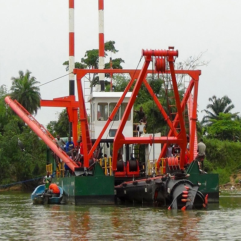Small 350 1000m3 Cutter Suction Dredger