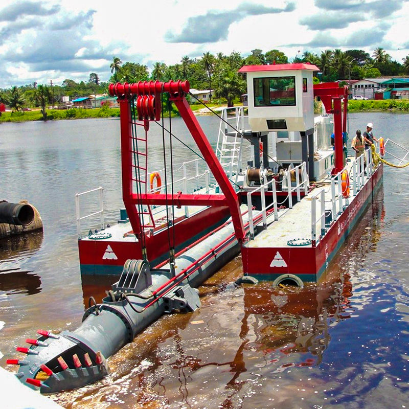 Small 350 1000m3 Cutter Suction Dredger