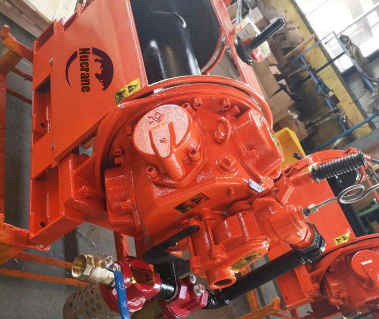 Explosion-Proof Mining Air Scraper Winch - ATEX Certified Pneumatic Scraper Winch for Coal Mine Applications
