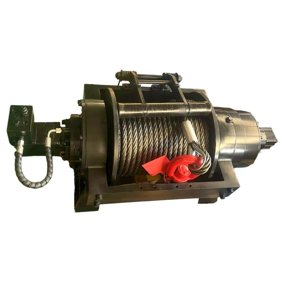 Customized DX DJ15 15 Ton Stainless Steel Rope Hydraulic Winch by Supplier Power Source for Cranes & Logging Applications
