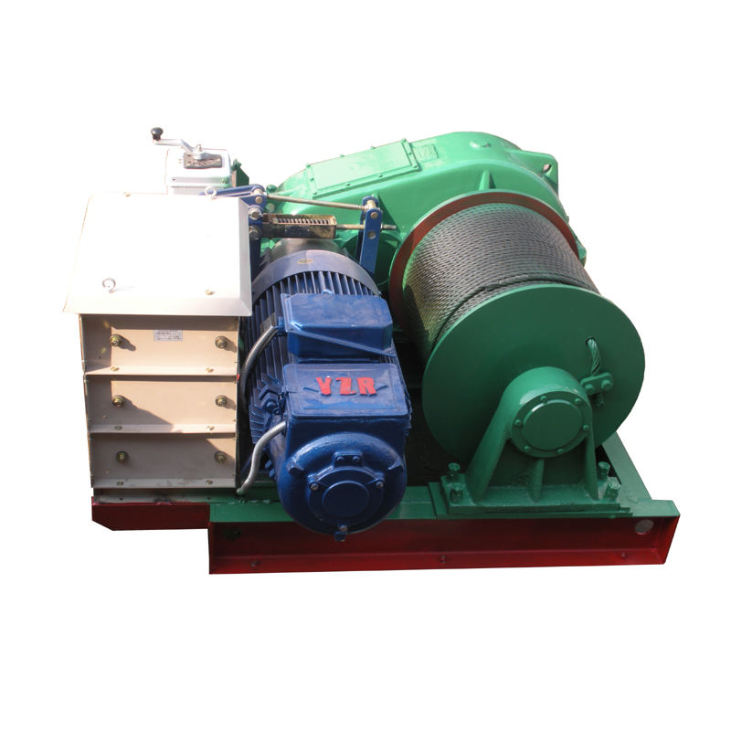 Electric Scraper Hoist Lift Fishing Boat Machine Towing Winch Trolley Wire Piling Electric Power Double Drum Fast Hammer Pile