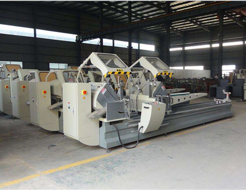 PVC/UPVC Window and Door Making Machine Miter Saw Aluminum Cut for 45 90 Degree