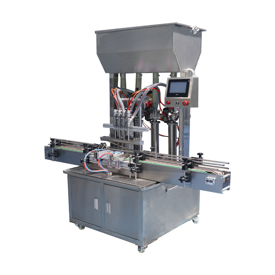 Orshang Automatic 4 Head Liquid Bottle Water Filling Machine With Conveyor for Perfume Filling Machine