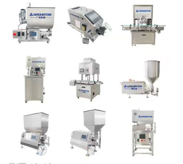Small Semi Automatic PLC Rotary Lobe Pump Filler for Food Beverage Oil Bags Paste Filling Machine