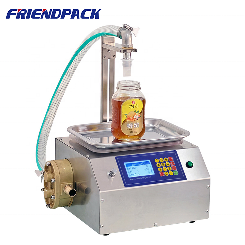 UPK-L15 Automatic Sub Filling Machine Sesame Paste Edible Oil Glue Cosmetic Cream Viscous Honey Filling Machine