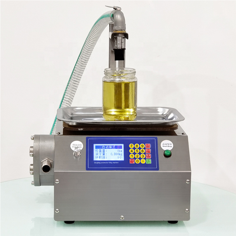 UPK-L15 Automatic Sub Filling Machine Sesame Paste Edible Oil Glue Cosmetic Cream Viscous Honey Filling Machine