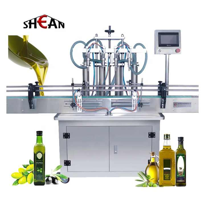 Semi Automatic Oil Filling Machine Cooking Oil Plastic Bottle Filling Capping and Labeling Packing Machine