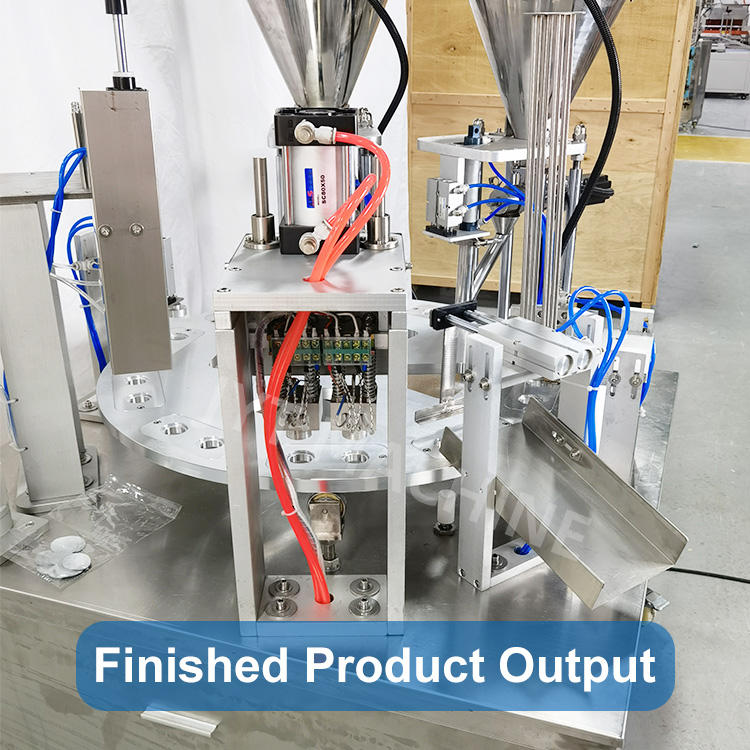 Coffee Capsules Pod Cup Making Packaging Machine High Speed Full Automatic Nespresso Coffee K Cup Filling Packing Machine