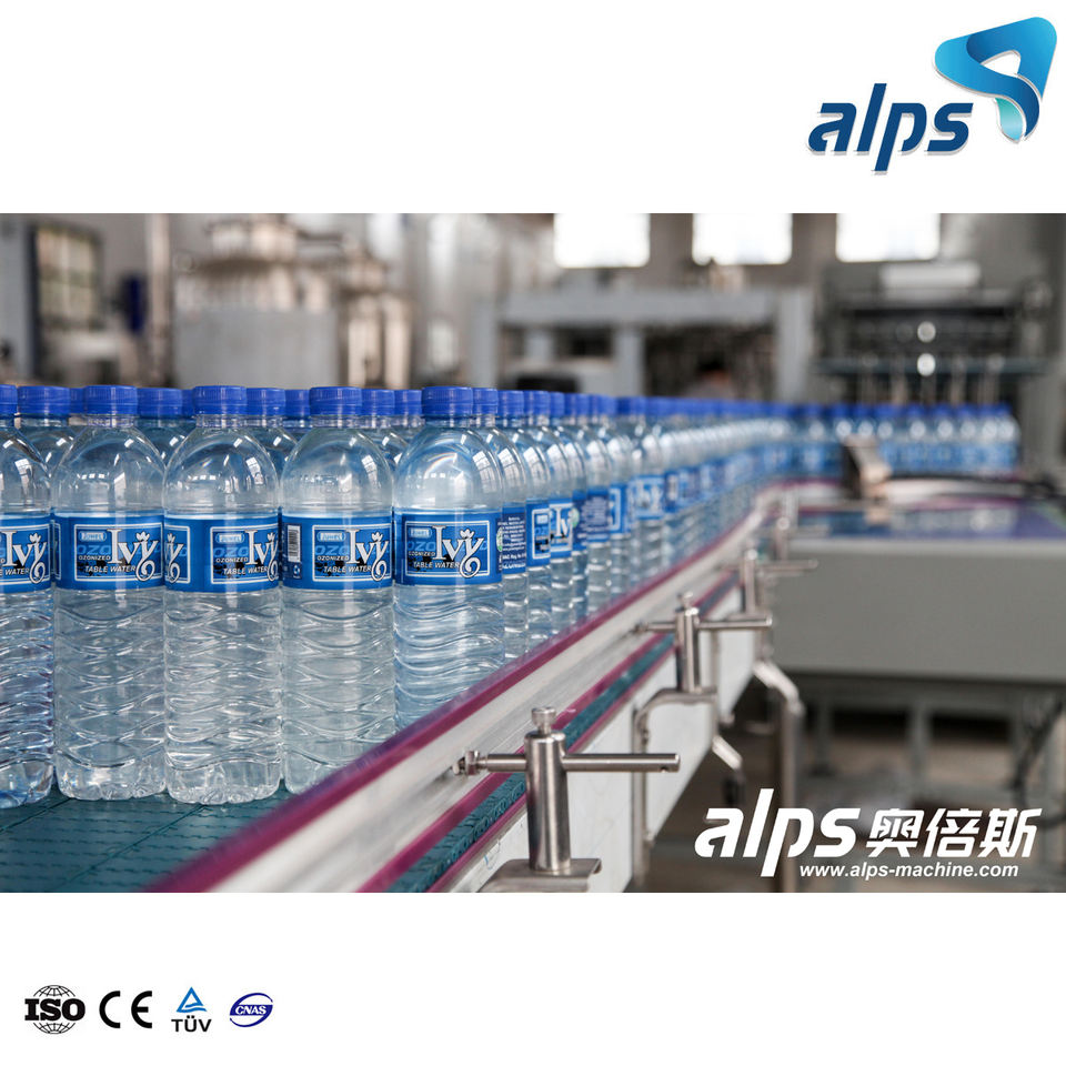 Complete PET Bottling Production Line Automatic Alkaline Mineral Pure 3 in 1 Water Filling Machine