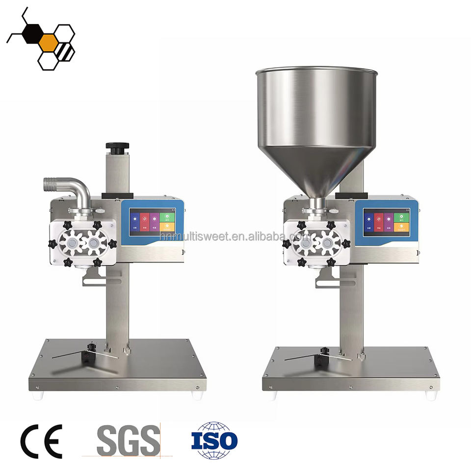 Intelligent 5-2000G Honey Filling Production Line Small Size Honey Filling Machine for Paste