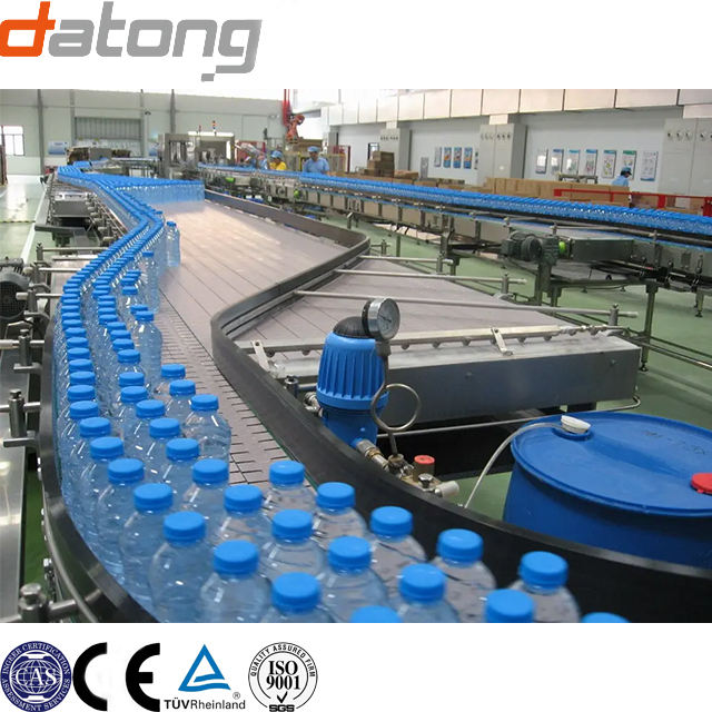 Full Automatic PET Plastic Bottle Pure Mineral Water Filling Capping and Labeling Machine