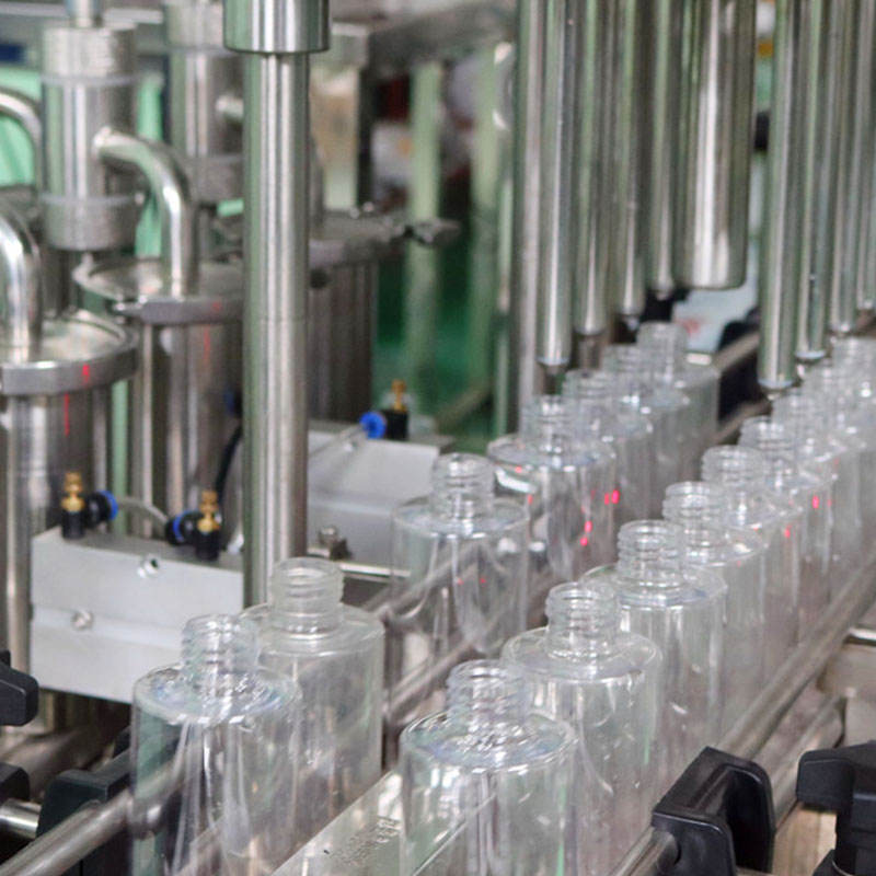 Food Juice Filling and Packaging Automatic Bottle Filling Capping Line Machine